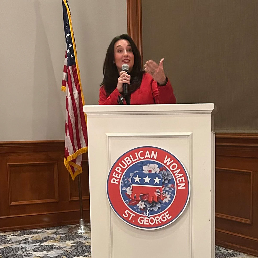 Photo of Emily Chenevert at RWSG Monthly Meeting